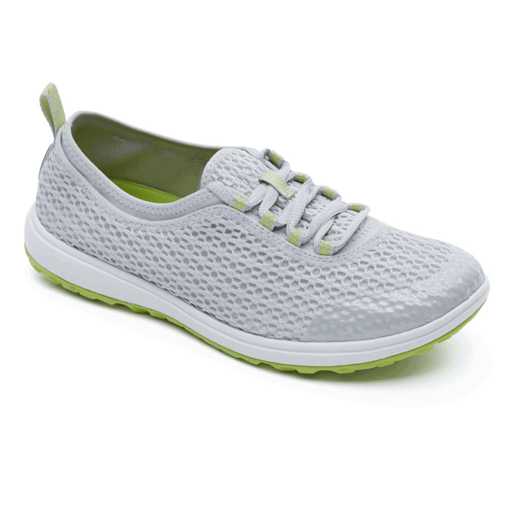 Tenis Rockport Mulher Cinzentas - Walk360 Washable Laceup - 36159DEWL